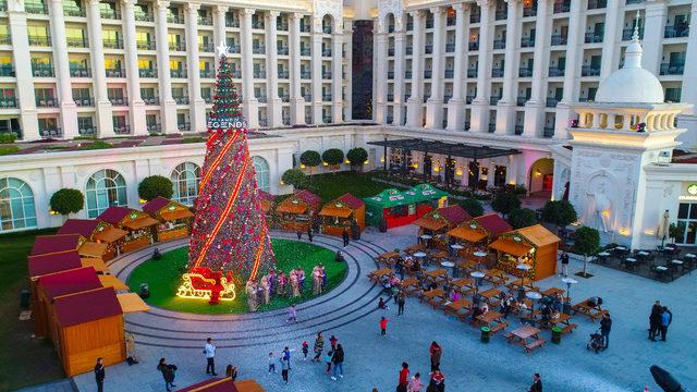 'Yılbaşı Köyü'nde ışıl ışıl eğlence