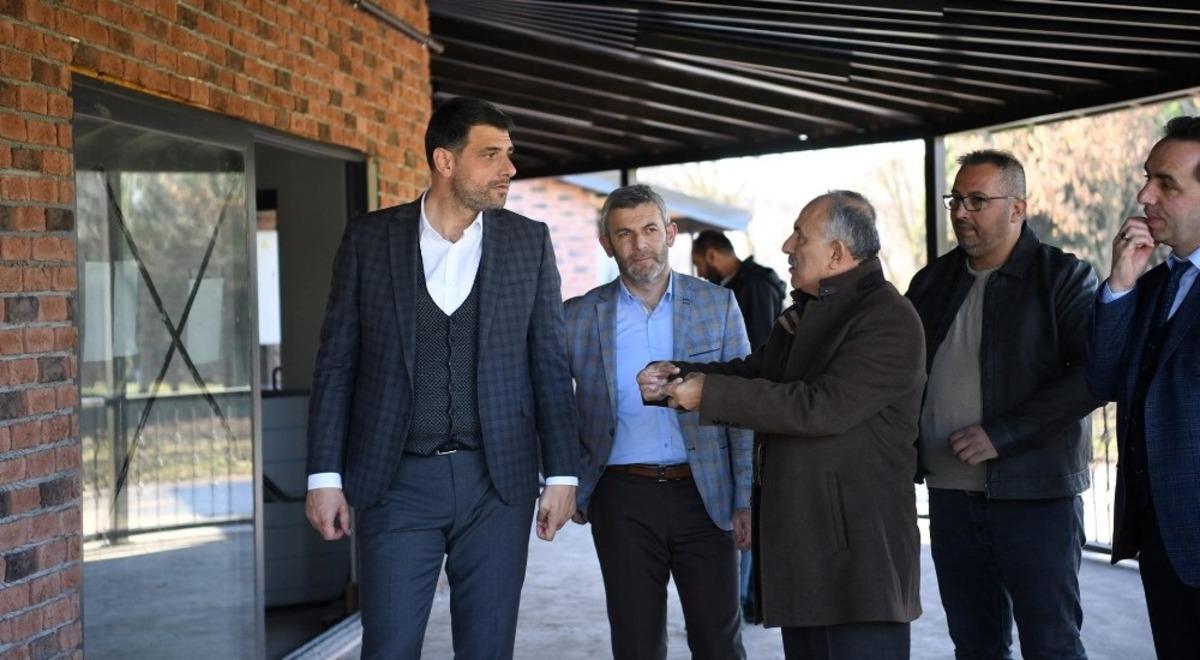 Başkan Kocaman &ccedil;alışmaları inceledi