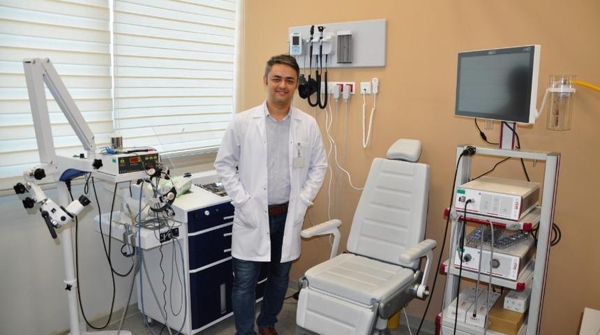 Manisa Şehir Hastanesinde endoskopik kulak ameliyatı d&ouml;nemi