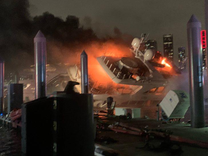 Marc Anthony’nin 7 milyon dolarlık lüks yatı yanarak battı G3