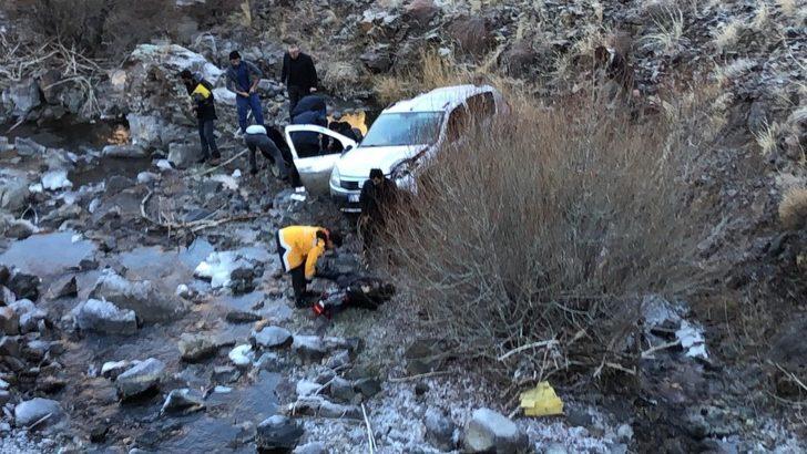 Otomobil uçuruma yuvarlandı:  1 ölü 3 yaralı G2