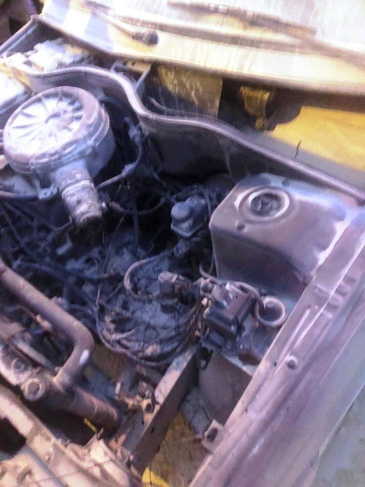 Kulu’da otomobil yangını G2