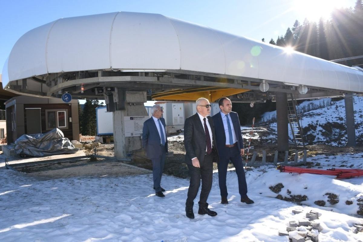 Uzun, Ilgaz Dağı Milli Parkı&rsquo;nda incelemelerde bulundu