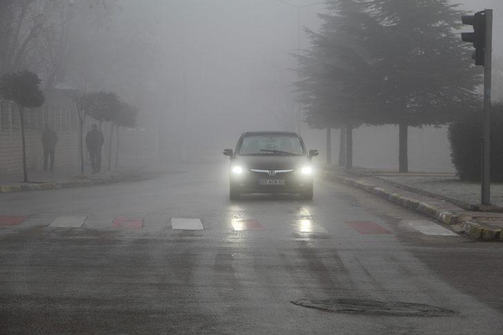 Sis bulutları Elazığ'da! Gören telefonuna sarıldı G3