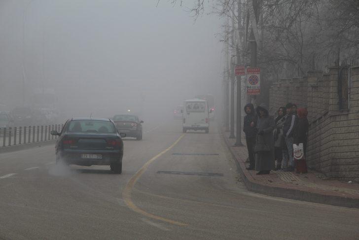 Sis bulutları Elazığ'da! Gören telefonuna sarıldı G5