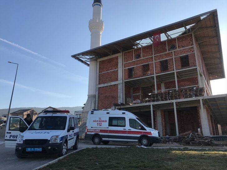 Bursa'da cami inşaatından düşen işçi öldü G2
