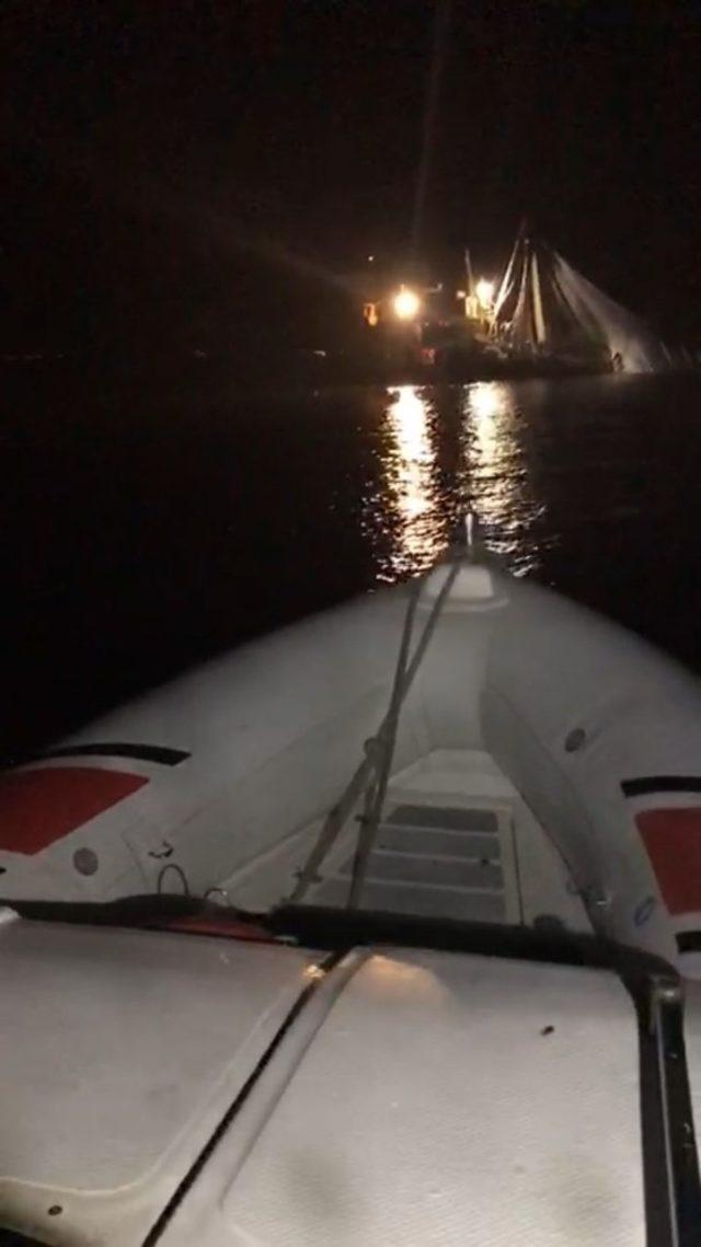 Sahil Güvenlik’ten gırgır teknesine operasyon