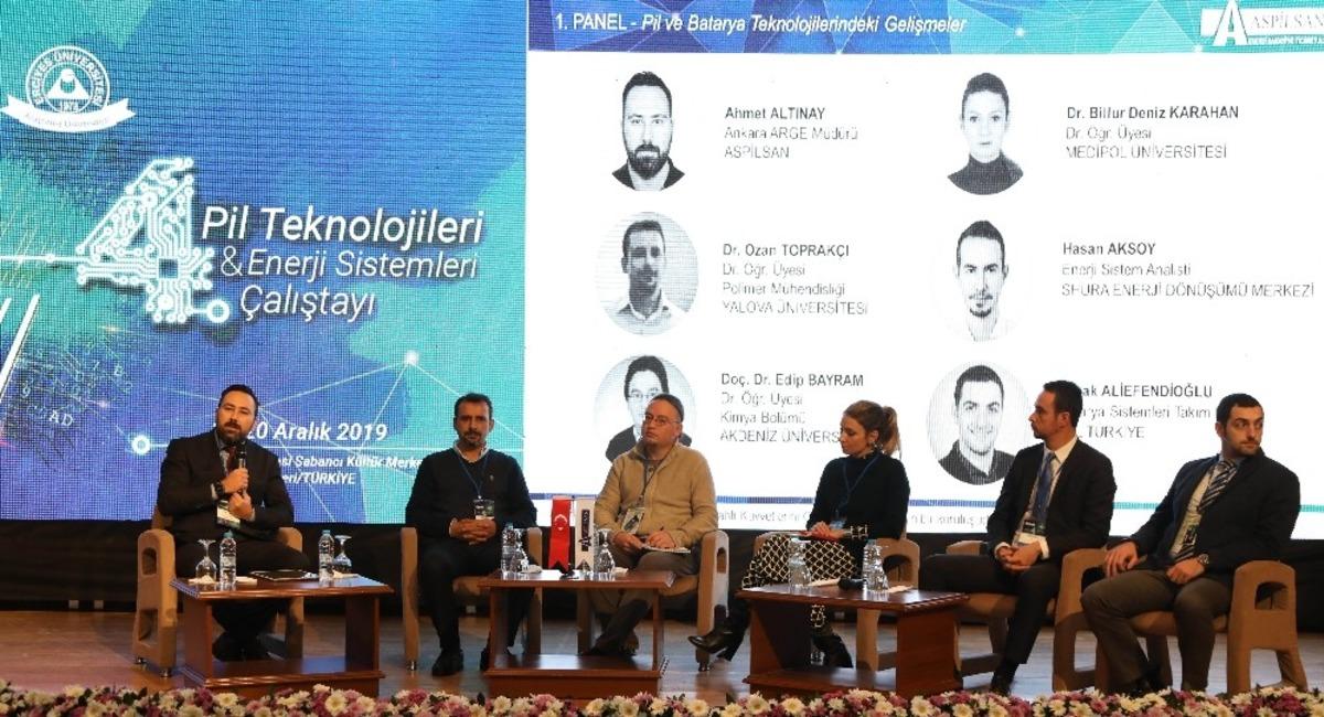 ER&Uuml;&rsquo;de &ldquo;4. Pil Teknolojileri ve Enerji Sistemleri &Ccedil;alıştayı&rdquo; D&uuml;zenlendi
