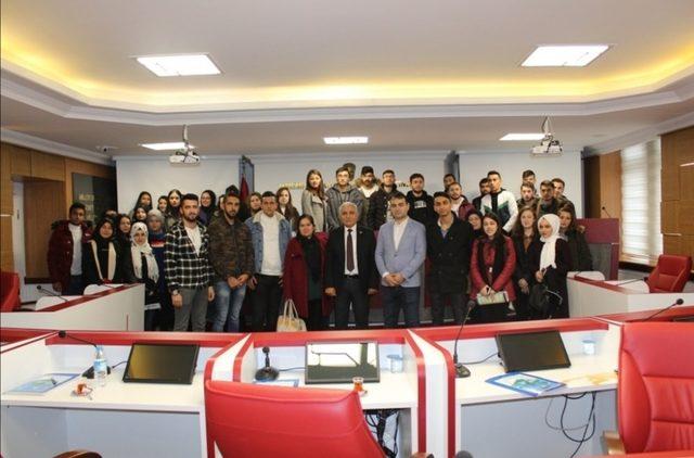 Bartın Üniversitesi öğrencileri İl Genel Meclisini ziyaret etti