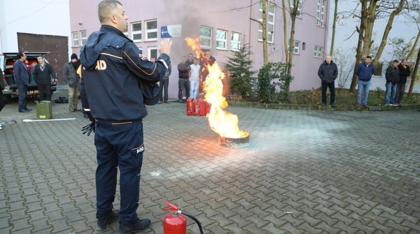 Bartın &Uuml;niversitesi&rsquo;nde yangın ve tahliye tatbikatı yapıldı