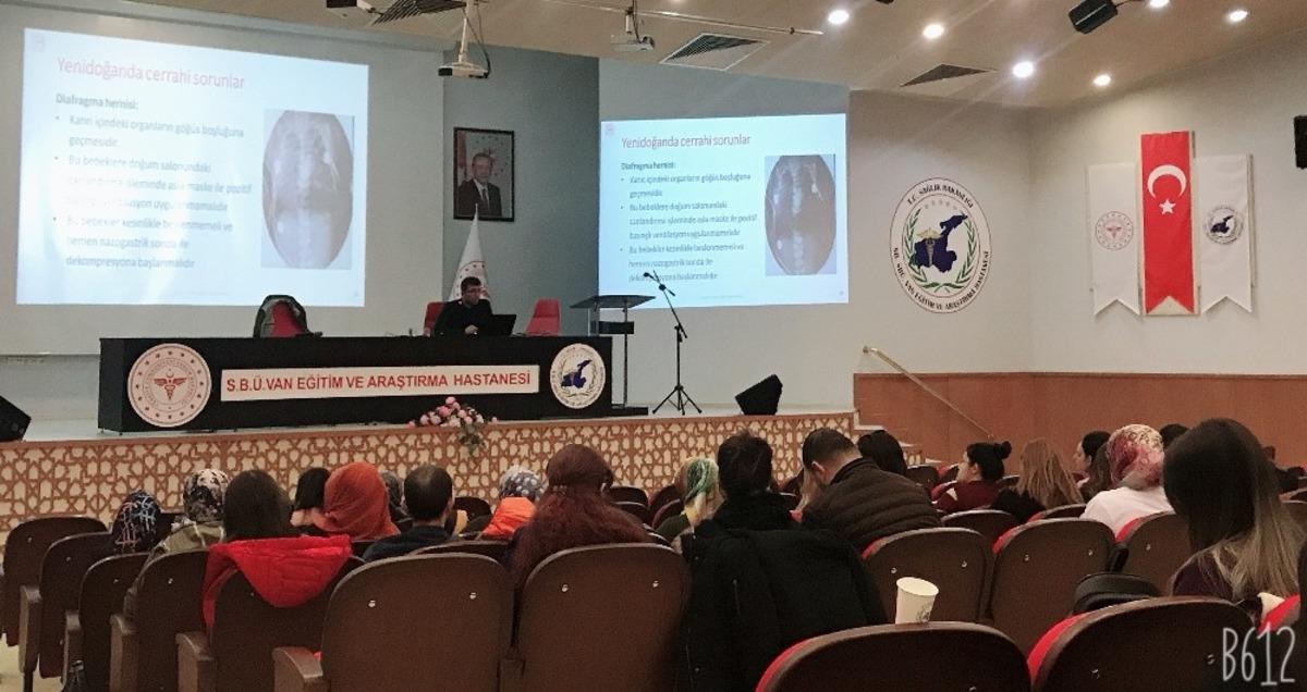 Van&rsquo;da &lsquo;Temel Yenidoğan Bakım Eğitimi&rsquo; verildi