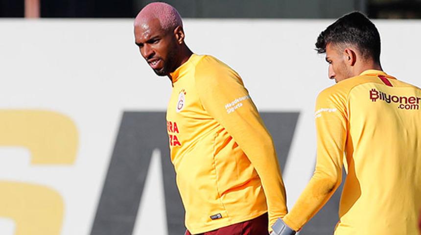Galatasaray'da Ryan Babel takımla çalıştı
