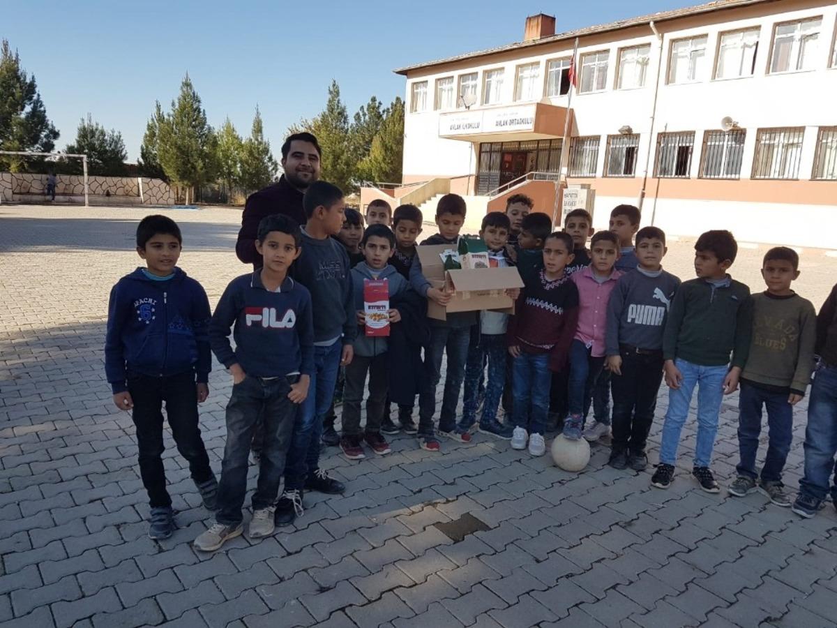 Ordu&rsquo;dan Şanlıurfalı &ouml;ğrencilere fındık