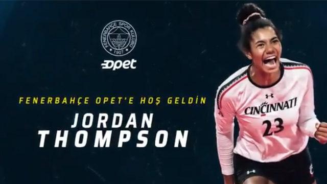 Jordan Thompson resmen Fenerbahçe Opet'te