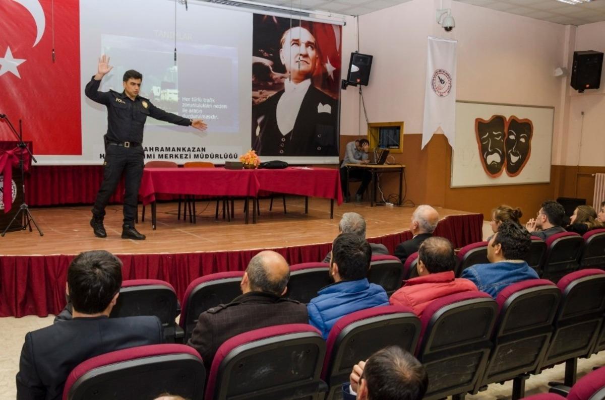 İlk ders emniyet m&uuml;d&uuml;r&uuml;nden