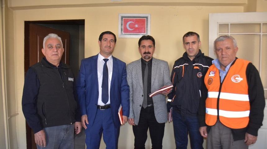 AFAD M&uuml;d&uuml;r&uuml; Karadeniz&rsquo;den İHA&rsquo;ya ziyaret