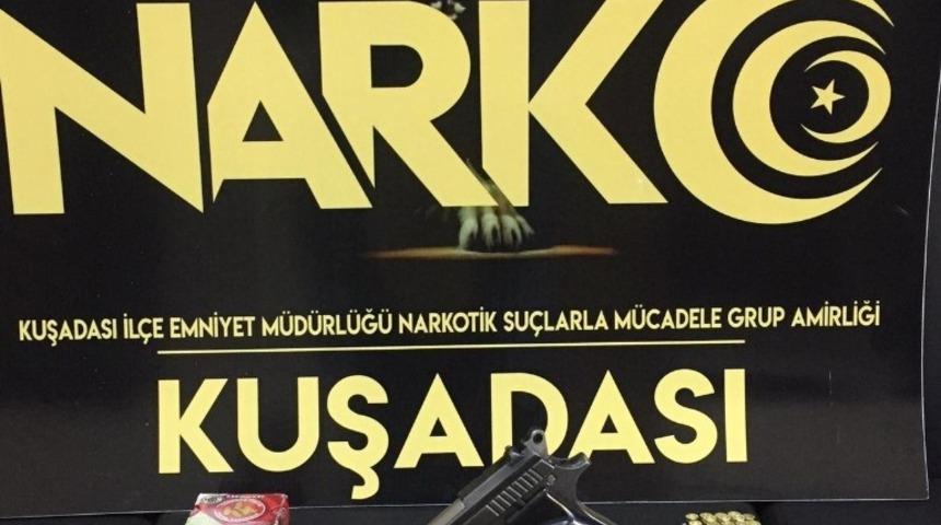 Kuşadası&rsquo;nda uyuşturucu operasyonu