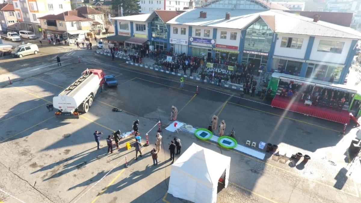 Tatbikat ger&ccedil;eğini aratmadı