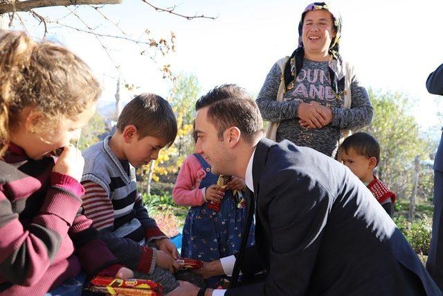 Kaymakam Kırçuval’dan öğrencilere yakın ilgi