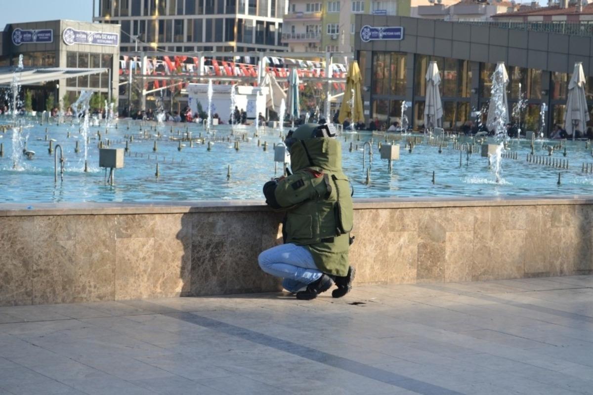 Unutulan el &ccedil;antası paniğe neden oldu