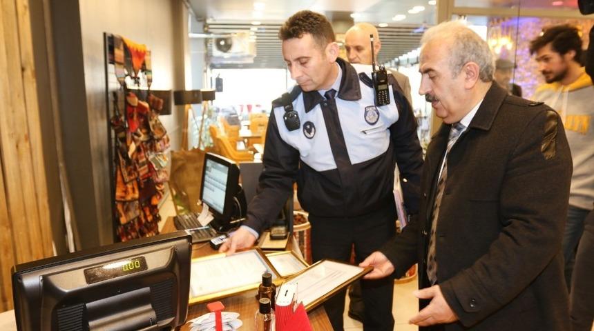 Elazığ&rsquo;da zabıta ekiplerinden denetim