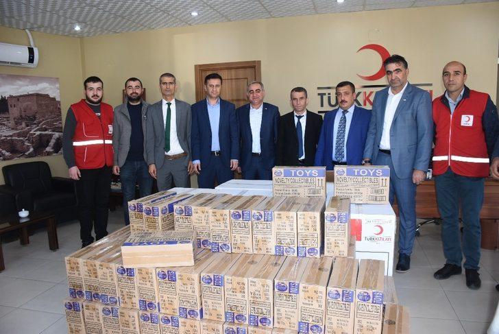 Kızılay’dan Nusaybin’deki anaokulu öğrencilerine oyuncak hediyesi G1
