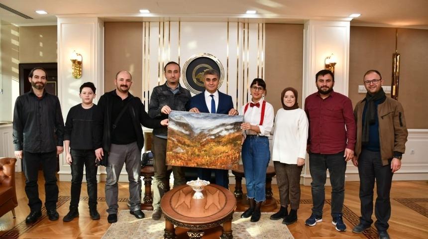 Vali G&uuml;rel, fındıkaltı projesi hakkında bilgi aldı