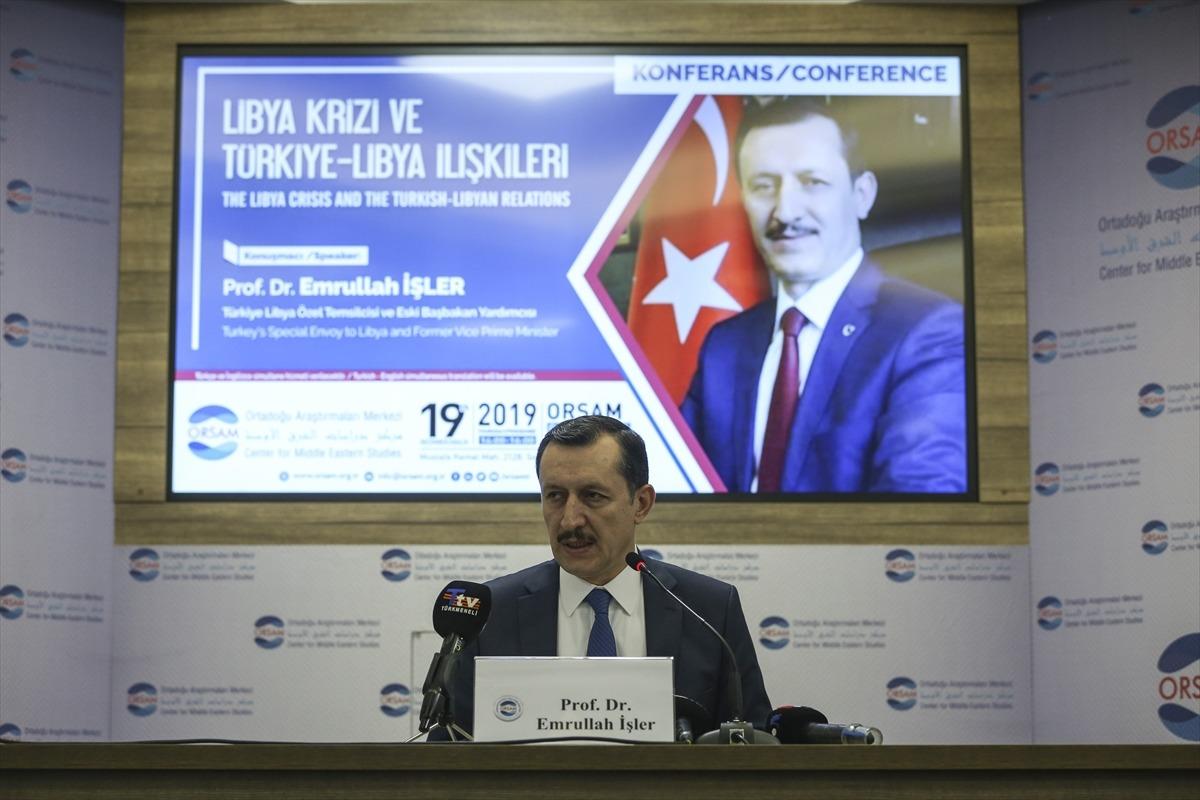 T&uuml;rkiye'nin Libya &Ouml;zel Temsilcisi İşler'den Libya i&ccedil;in siyasi &ccedil;&ouml;z&uuml;m vurgusu: