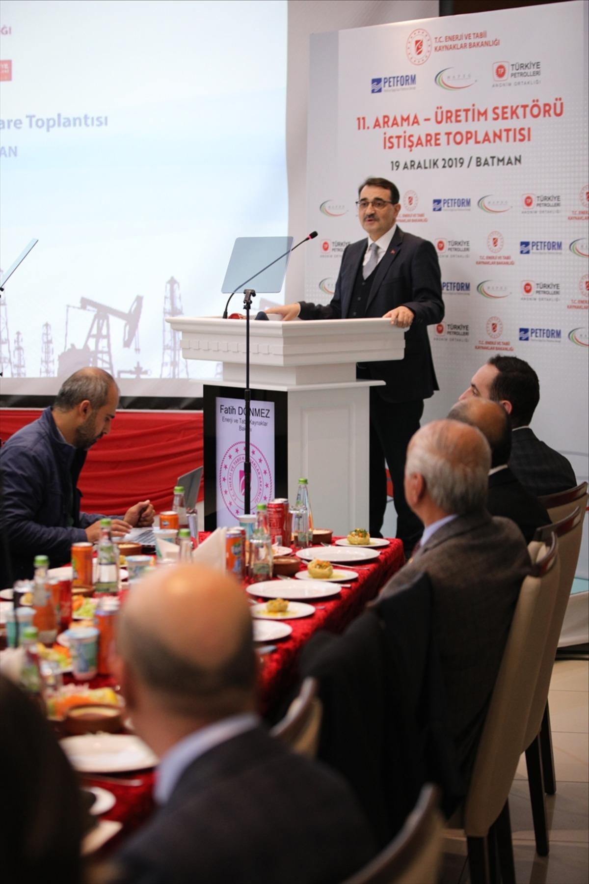 Enerji Bakanı D&ouml;nmez: "TP 150 bin varil &uuml;retimle t&uuml;m zamanların rekoruna ulaştı"