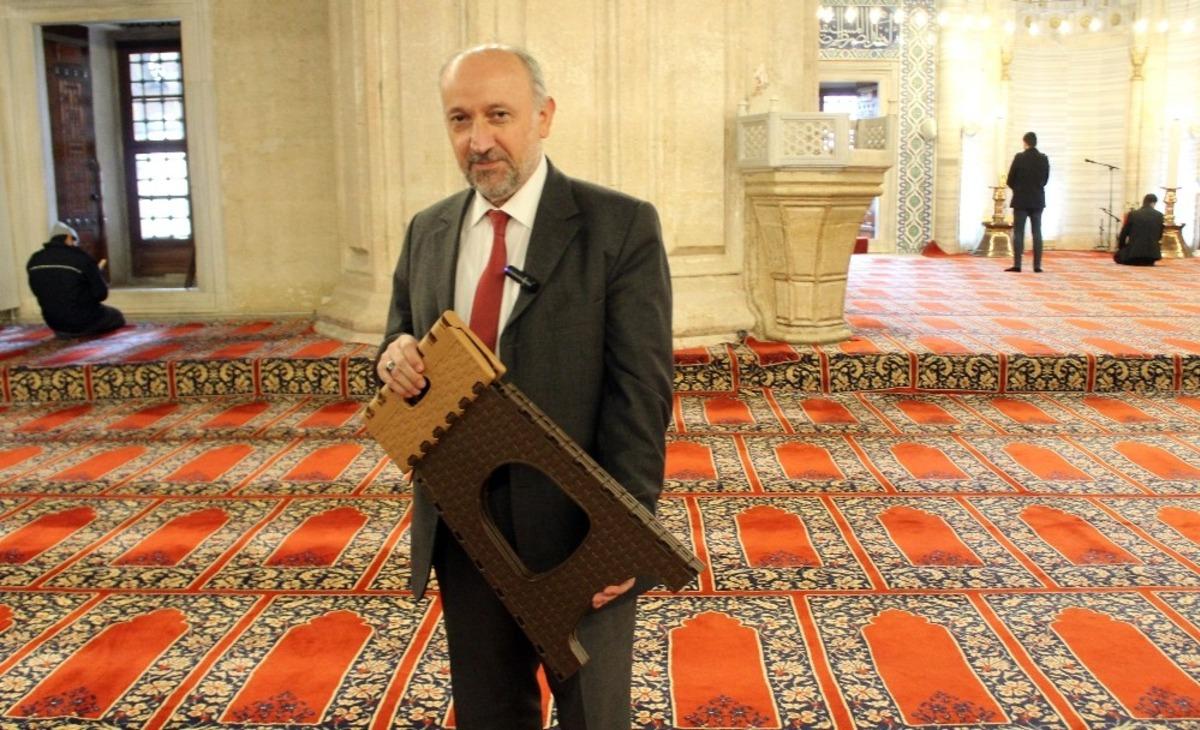 Selimiye&rsquo;de oturaklar kaldırıldı