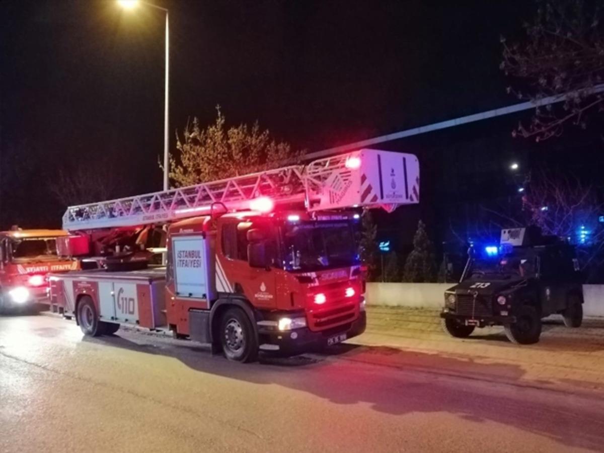 Sancaktepe'de soğuk hava deposunda zehirli gaz paniği! Bir polis hastaneye kaldırıldı