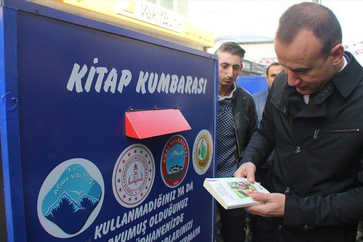 Ağrılı öğrenciler kumbarada para değil kitap biriktiriyor G3