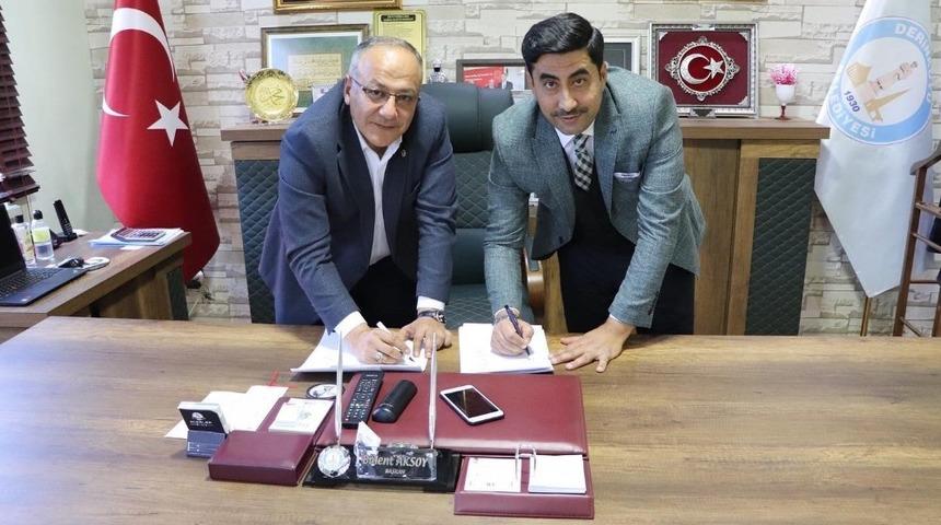 Derinkuyu Belediyesi&rsquo;nde imzalar atıldı