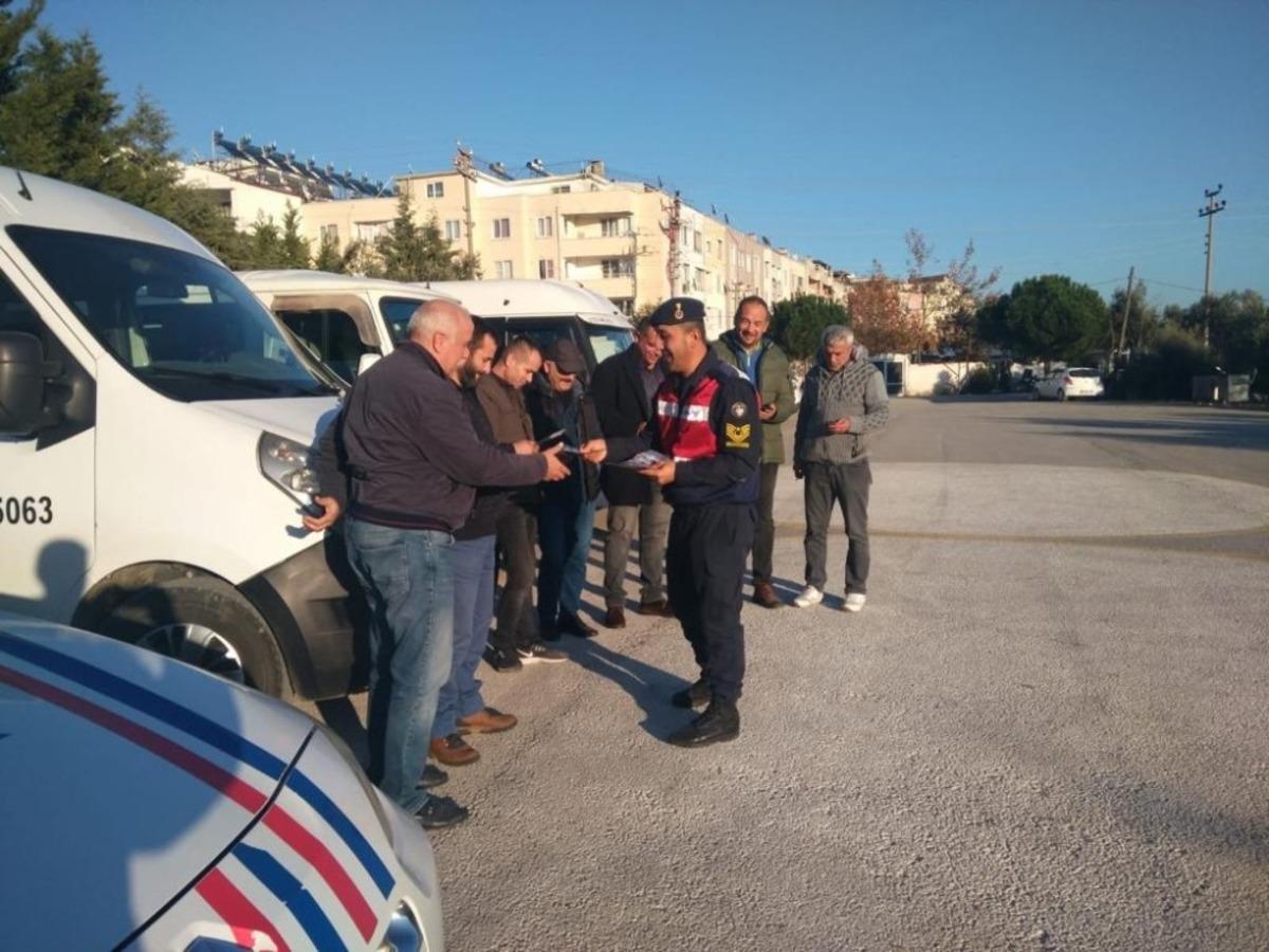 Jandarmadan servis şof&ouml;rlerine eğitim