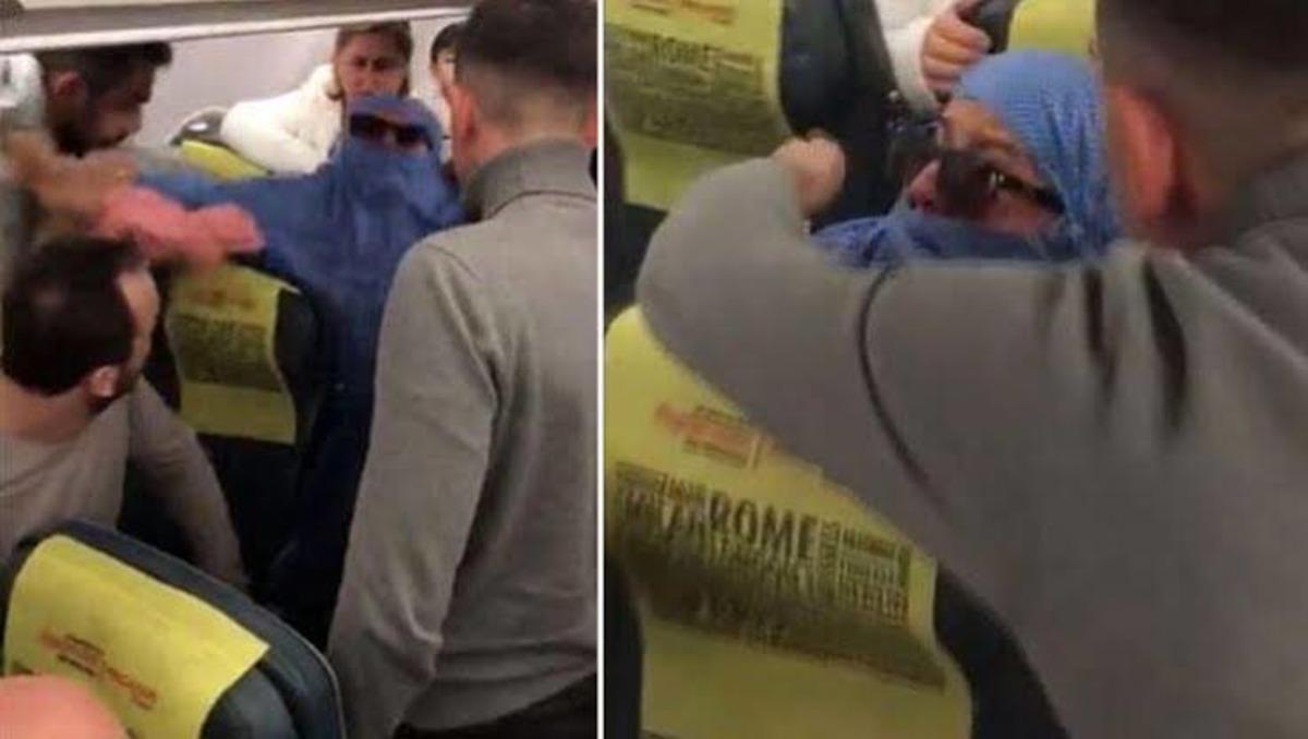 İstanbul-Kıbrıs u&ccedil;ağında olay &ccedil;ıkaran kadının avukatı konuştu