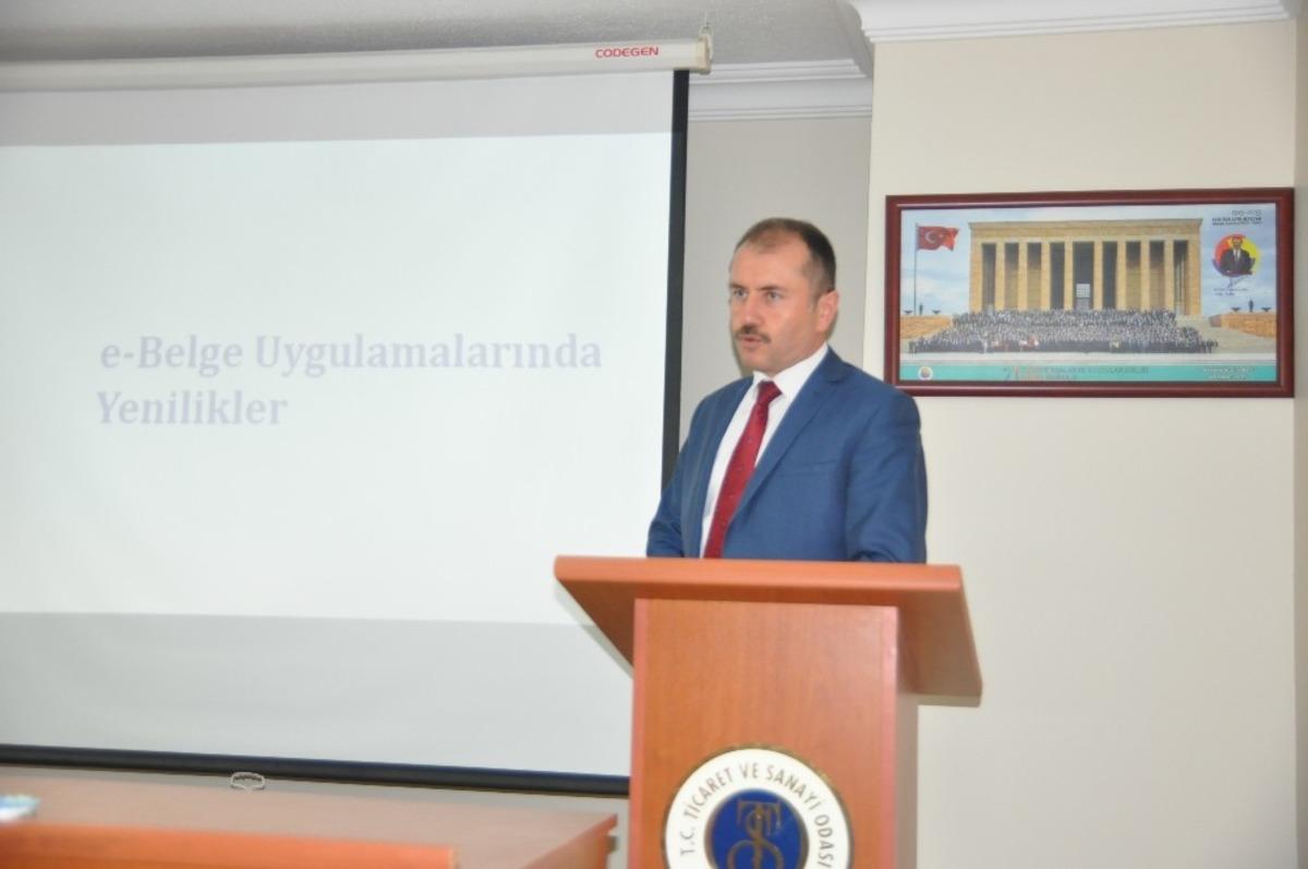 Sungurlu TSO&rsquo;dan E-belge d&ouml;n&uuml;ş&uuml;m semineri