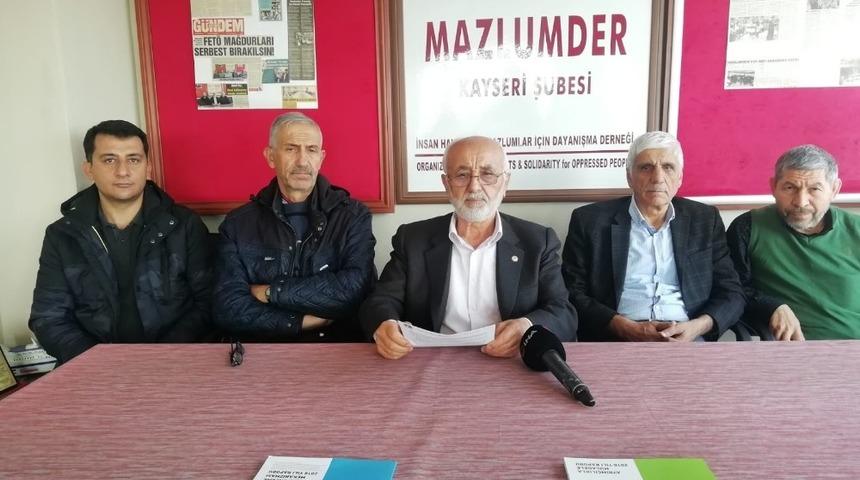 MAZLUMDER Kayseri Şube Başkanı Ahmet Taş: &ldquo;Yeni g&uuml;venlik soruşturması teklifinde, kişilerin hayatlarına m&uuml;dahale edilmesi meşru değildir&rdquo;