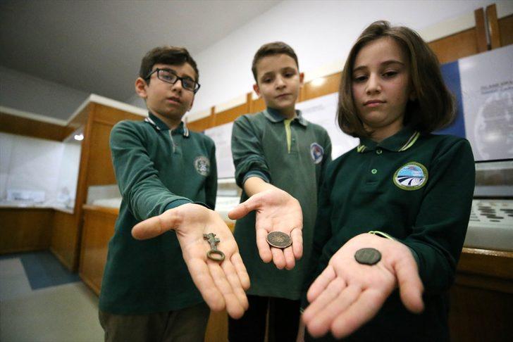 Ortaokul öğrencilerinden müzecilik adına örnek davranış G2