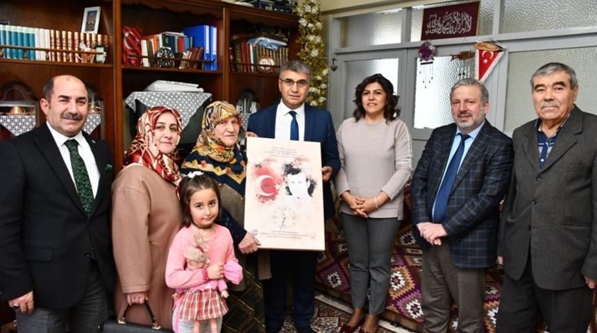 Vali G&uuml;rel&rsquo;den şehit ailelerine ziyaret