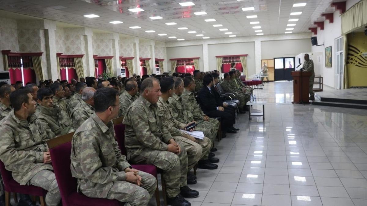 G&uuml;venlik korucularına y&ouml;nelik seminer verildi