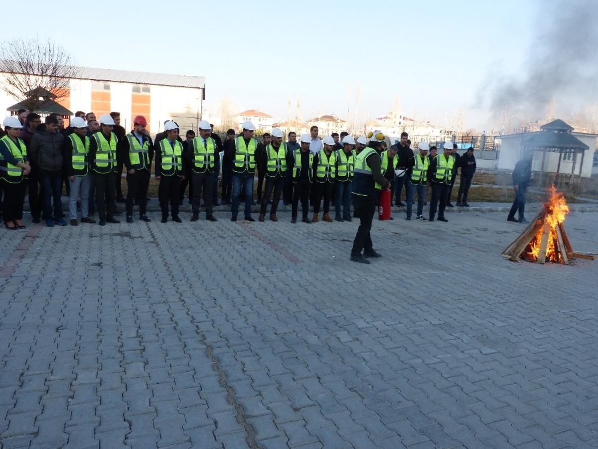 VEDAŞ &ccedil;alışanlarına &lsquo;İş Sağlığı ve G&uuml;venliği&rsquo; eğitimi