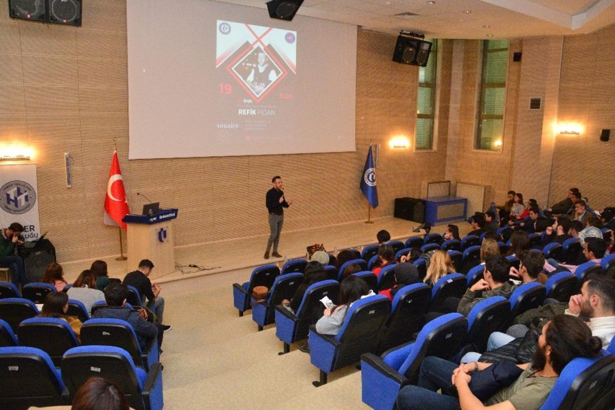 İhlas Haber Ajansı B&ouml;lge M&uuml;d&uuml;r&uuml; &ouml;ğrencilerle buluştu