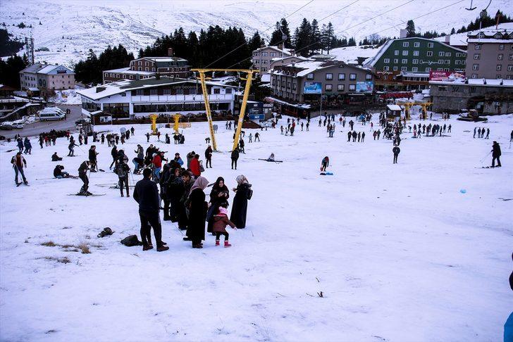Kış turizminde tatilciler Uludağ'ı tercih etti G1