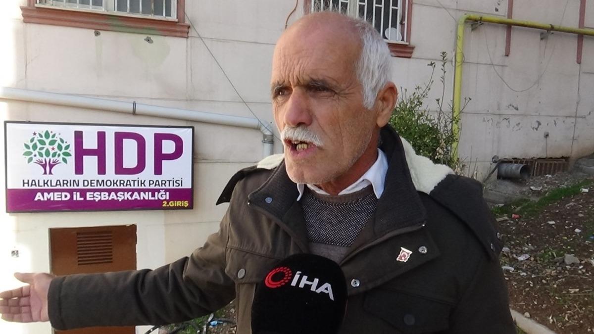 HDP Diyarbakır İl Başkanlığın'da arka kapıya tabela asılmasına tepki geldi