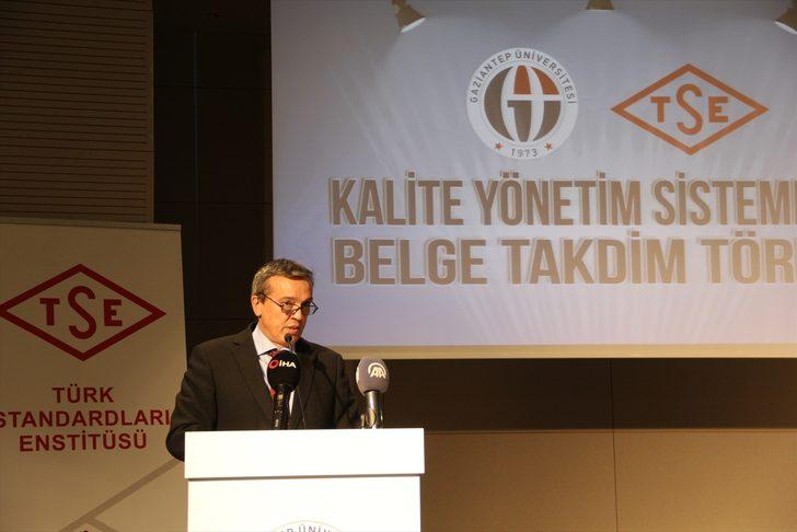 TSE Başkanı Şahin: "Standartlara yön veren ülkeler arasında yer almak için rekabet içindeyiz" G1