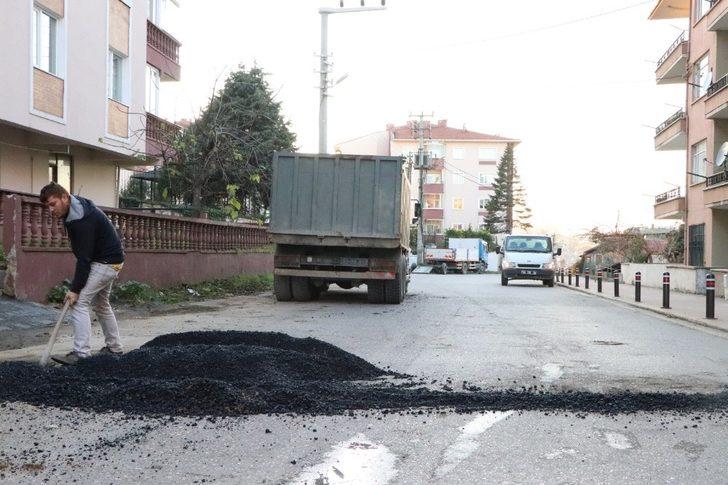Akçakoca yollarında kış hazırlığı devam ediyor G1