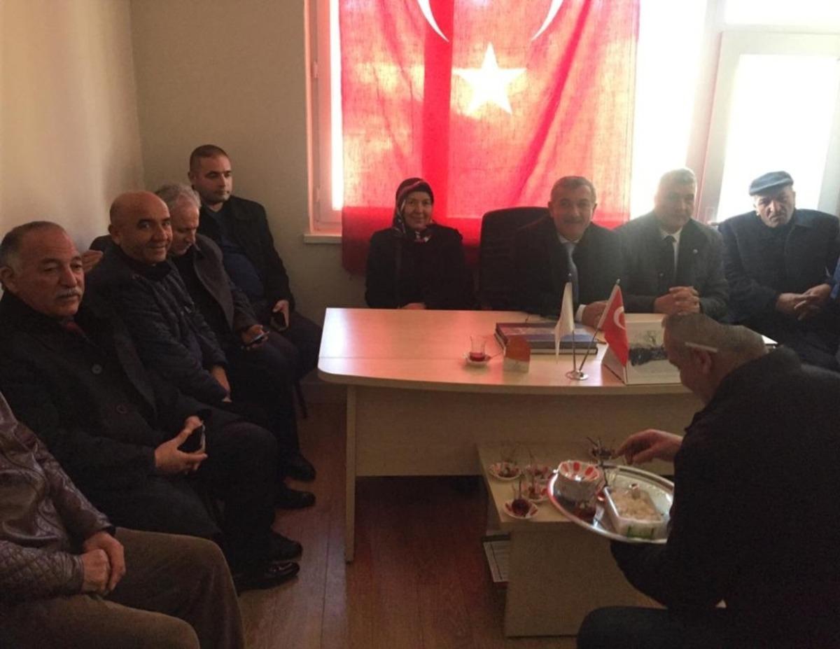 Başkanı Aslan&rsquo;dan muhtarlara ziyaret