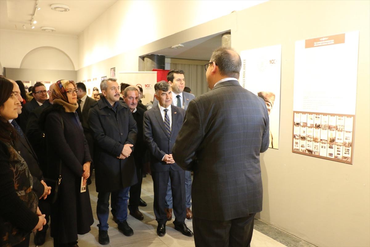 &Uuml;sk&uuml;p'te "İlk Adımdan Kuruluşa" sergisi a&ccedil;ıldı