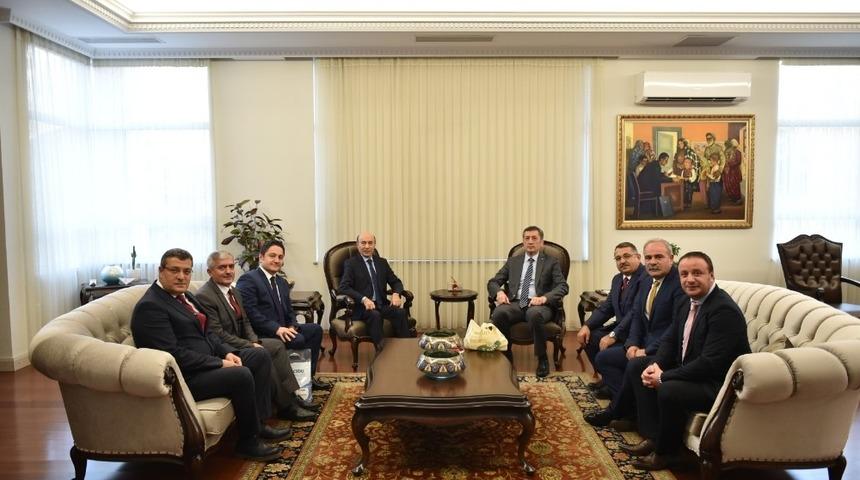 Rektör Gül’den Milli Eğitim Bakanı Selçuk’a ziyaret