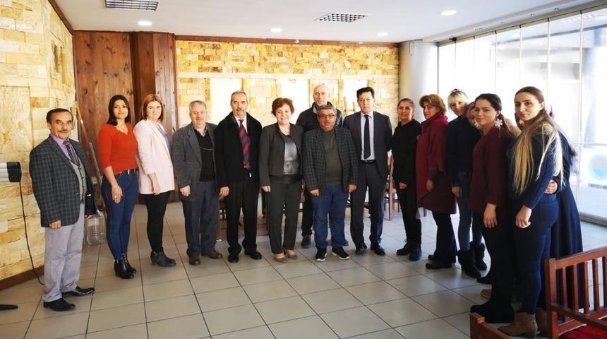 Başkan Yardımcısı Berker&rsquo;den kursiyerlere ziyaret